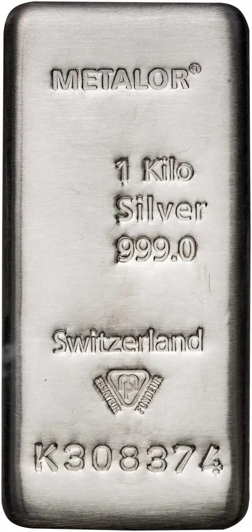 1 Kg Silver Bar, £1,100