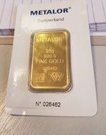 20 gram Gold Bars