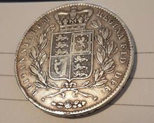 將圖片載入圖庫檢視器 Queen Victoria Silver Crown Coin, year 1844