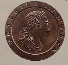 Cargar imagen en el visor de la galería, King George III 1797 Penny Coin,, Price £60